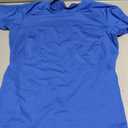 Men's Compression Shirt Short Sleeve Athletic Football Undershirts Quick Dry Base Layer T-Shirt Workout Gym Running, Blue, Small