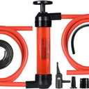 Multi-Use Siphon Pump Fluid Transfer Pump, Siphon Fuel Transfer Pump Kit for Gas Oil and Liquids