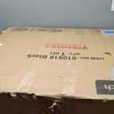 Yaheetech Massage Tables Portable Tattoo Table Adjustable Lash Bed Aluminium 3 Folding Spa Bed with Non-Woven Bag 28 inch Wide Black