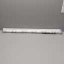 LazBlinds No Tools No Drill Cordless Roller Shades, Light Filtering Window Sheer Shades Transparent UV Protection Roll Up Blinds for Windows, 20'' W x 72'' H, White