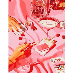 2 x KICHANG Pink Diamond Art Kits for Adults,Diamond Painting Kits for Adults Beginners,5D Diamond Painting Kits Diamond Art Diamond Dots Round Full Drill Diamond for Wall Decor&Gift-12x16in