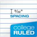 Oxford Spiral Notebook 6 Pack, 1 Subject, College Ruled Paper, 8 x 10-1/2 Inch, Color Assortment Design May Vary (65007)