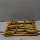 Baby Clothes Organizer, Kids Dress Up Storage Rack, Small Clothes Rack with Metal Storage Shelf, Kids Closet Organizers, Baby Closet (Gold)