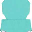 Kanu Surf Girls' Beach Girl Sport Cut-Out One Piece Swimsuit