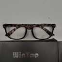 Blue Light Glasses for Woman Men | 99% Blue Light Blocking Glasses | Computer Glassess | Gaming | TV Phone Screen Reader Square Frame | Anti Eyestrain & UV Glare,1 Pack