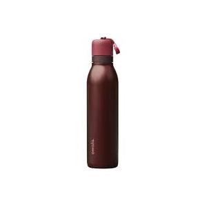 Owala FreeSip Twist Insulated Stainless Steel Water Bottle with Straw for Sports and Travel, BPA-Free, 24-oz, Black Cherry