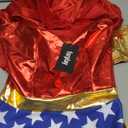 Forplay Women's Super Seductress Costume Set (Large/X-Large, Red)