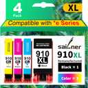 910XL Ink Cartridges Replacement for HP Ink 910 XL 910xl Compatible with HP Officejet Pro 8025e 8020 8015e 8022e 8035 8010e 8025 8028 Printer 910