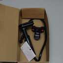 Lamicall Gooseneck Phone Holder Bed - [Nylon Braided] Flexible Arm, 38inch Overall Length, 360 Adjustable Clamp Clip, Overhead Cell Phone Mount Stand for Bed, Desk, 4-7 Cellphone, Gifts (Black)