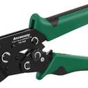 SN-58B Wire Crimping Tool AWG23-16 (0.25-1.5mm) Works for JST, Dupont, Molex, Amon, Amphenol Terminals Non-insulated Crimper Plier