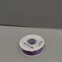 Ribbli Purple Double Faced Satin Ribbon,1 x Continuous 25 Yards,Use for Craft Bows Bouquet, Gift Wrapping, Wedding Decoration, Floral Arrangement