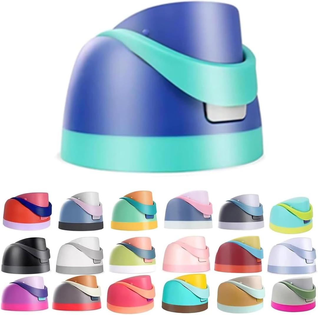 Replacement Lid for Owala Freesip, One Button Water Bottle Top Replacement Cap Compatible with Owala Cup 16oz 24oz 32oz 40oz, Leakproof Lids Accessory BPA-FreeNo Water Leakage