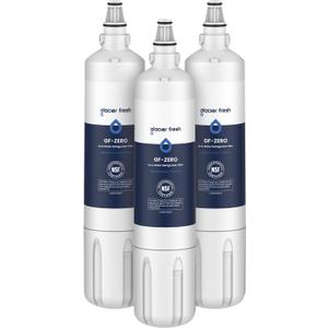 GLACIER FRESH Water Filter Replacement for Sub-Zero 4204490, 4290510, 9030868 Refrigerator Water Filter, 3 Pack (Black)