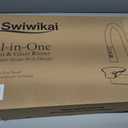 Kitchen Faucet with Pull Down Sprayer, Glass Rinser, Brushed Nickel