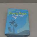 Freela Kids Swimming Goggles for 4-16 with Nose Cover, Anti-Fog No Leakage Swim Mask 180 Clear Vision Beach Pool Goggles (Purple & Blue Black)