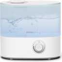 Humidifiers for Bedroom, 4.0L Humidifier for Home, Cool Mist Top Fill Essential Oil Diffuser, Large Room, Baby, and Plants, 7 Color Lights, Quiet, 360 Nozzle, Auto Shut-Off