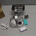 Wonder Creature Cat Water Fountain Stainless Steel, 74oz/2.2L Sliver