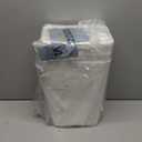 N. NETDOT 3 Pack 10L / 2.6 Gallon Small Trash Can with Lid, Bathroom Garbage Can with Pop-Up Lid, Waste Basket for Bathroom, Kitchen, Bedroom, Powder Room, Craft Room, Office, College (Off White)