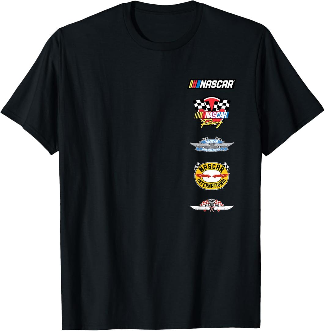 NASCAR - Stacked Historical Racing Logos T-Shirt