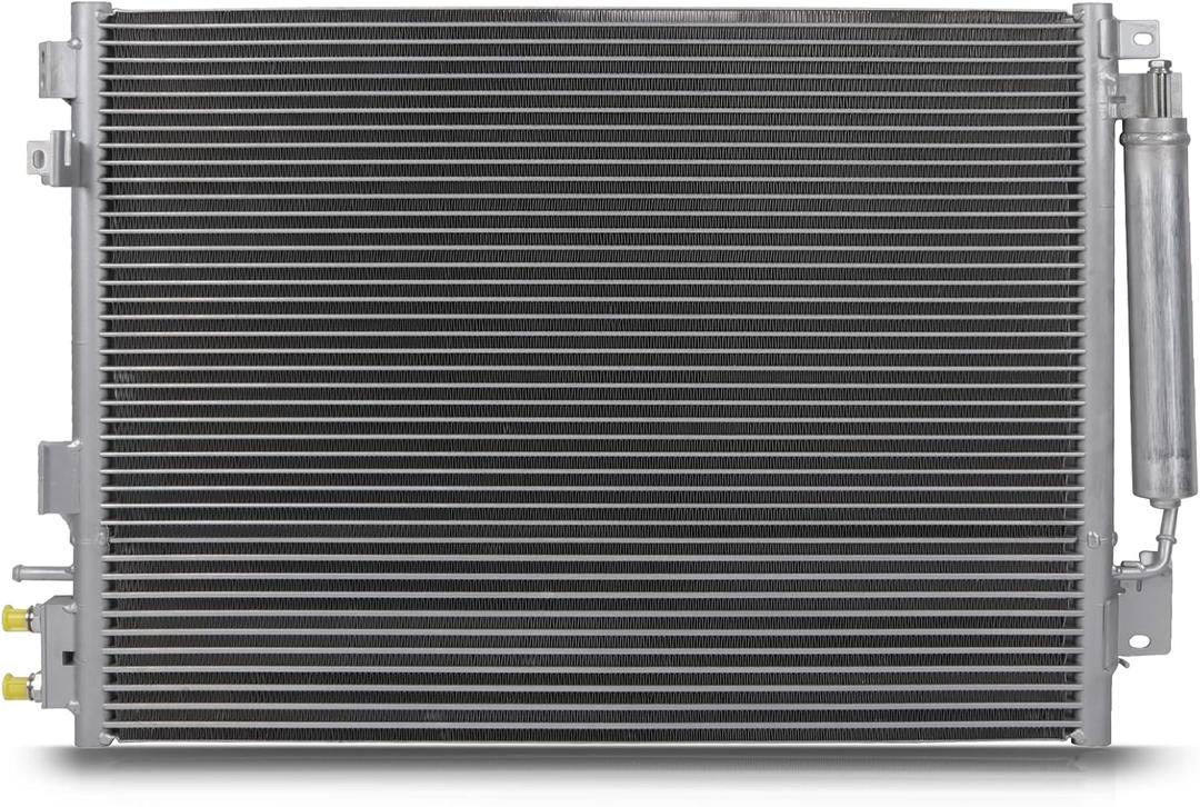 SCITOO Air Conditioning AC 3897 Condenser for 2005-2010 for Chrysler 300 2.7L 2005-2010 for Chrysler 300 3.5L 2011-2019 for Chrysler 300 3.6L 2005-2010 for Chrysler 300 6.1L (Standard)