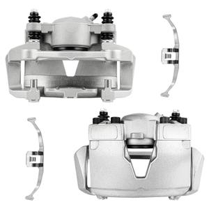 SCITOO 19B3646 19B3647 Front Left & Right Disc Brake Calipers w/Bracket For Audi For A4 2009 2013-2016,For Audi For A4 allroad 2013-2016,For Audi For A4 Quattro 2009 2013-2016,Single Piston