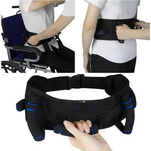 Gait Belts for Seniors, Gate Belts Medical for Elderly, Gait Belt with Handles, Transfer Belt for Elderly and Disabled, Lift Belt for Elderly Adults, Safety Medical Belt for Physical Therapy Handicap