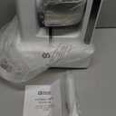 Kitchen In The Box Stand Mixer,3.2Qt Mini Electric Food Mixer,6 Speeds Portable Lightweight Kitchen Mixer for Daily Use with Egg Whisk, Dough Hook, Flat Beater (White)