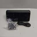 Netzu Digital Alarm Clocks for Bedrooms, Loud Alarm Clock with Dual Alarms, Bold Digits, 5 Dimmers, 4 Volumes, Snooze, Bedside Clock for Deep Sleepers Kids Teens Seniors, Plug in Clock, Easy to Set (Black-blue)