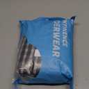 Incontinence Underwear for Men Washable 3 Pack Mens Leakproof Underwear with Front Fly for Bladder Leakage Protection Instant Absorbency Mens Incontinence Boxers (Large, Black Plaid)