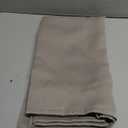 RYB HOME Kitchen Window Curtains - Blackout Privacy Half Window Curtains for Bedroom Bathroom Dining Living Room Cafe Office Short Tiers Drapes, W 34 x L 36 inches, 2 Panels, Sand