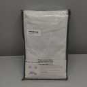 INOVADAY 100% Blackout Curtains for Bedroom, Black Out Curtains 84 Inch Long, Clip Rings Linen Blackout Drapes, Thermal Insulated Room Darkening for Living Room, 2 Panels - Beige, W50xL84