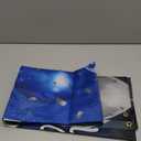 Happy 17th Birthday Decorations,17th Blue & Silver Balloon Large Birthday Banner Backdrop Sign,Cheers to Seventeen Years Old Bday Party Supplies