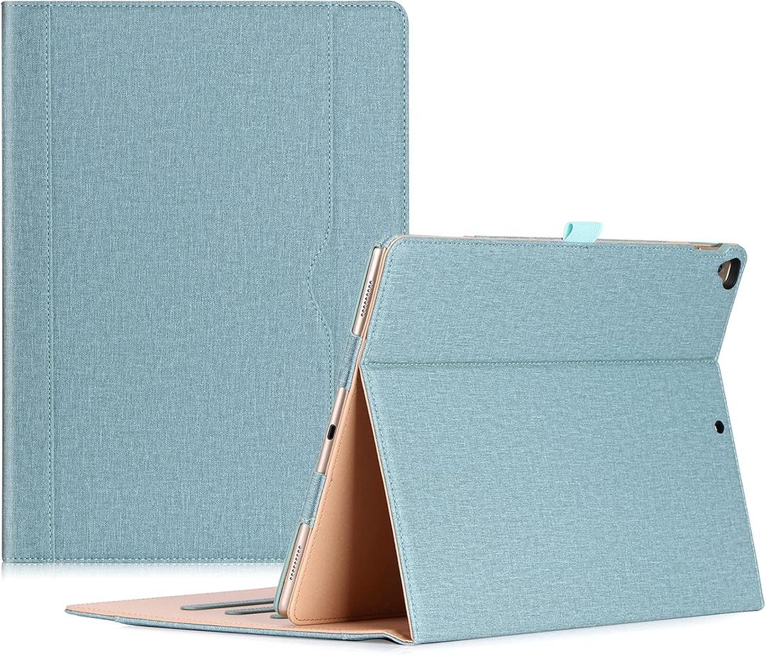 ProCase for iPad Pro 12.9 2017/2015 Case (1st & 2nd Generation), Stand Folio Case Cover for iPad Pro 12.9 Inch (Old Model 2017/2015), with Multiple Viewing Angles, Pencil Holder -Teal