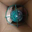 Droll Yankees Squirrel Proof Bird Feeders for Outdoors - YF-M - Flipper, Collapsible Perches, 5-Pound Seed Capacity, Green