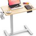 FiCiHi 28 Inch Small Electric Standing Desk, Adjustable Mobile Laptop Desk, 28" x 16"