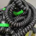 Garden Hose 150 ft, 2026 New Kink Free Expandable Water Hose, 10 Function Nozzle, 3/4" Leak-proof Solid Brass Fittings, 3750D Outer Fabric, Durable Collapsible Latex Core, Ultra Lightweight & Flexible