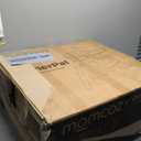 Momcozy DinerPal Wooden High Chair for Babies, Toddlers & Adults Up to 308 Lbs, Convertible Baby Highchair with Food-Grade Tray, Dishwasher-Safe, Adjustable & Ergonomic, Natural Wood