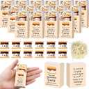 Wettarn 24 Sets S'more Appreciation Gifts Bulk Marshmallow with Box Party Favors Thank You Gift Rewards for Students Teacher Employee Nurse Coworkers Staff Team