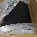 Through The Wall Drop Box with Combination Lock, 16.5" x 12.5" x 6" Adjustable Chute Deposit Safe Mail Box Black, Rainproof Mail Slots Walls Thickness 2.8 to 7.9 for Home Office Apartment