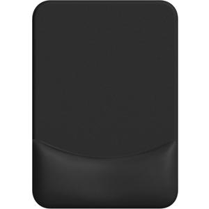 Ergonomic Mouse Pad with Wrist Rest Support, Mousepad with Comfortable Gel Wrist and Non-Slip PU Base for Pain Relief, Computer, Laptop, Office, Home (Black)