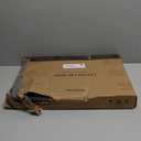 ZEAPTAC Lap Desk with Pillow Cushion, Portable Bed Desk, Fits up to 15.6 inch Laptop, Lap Stand for Bed & Couch & Carpet, Book/Tablet/Drawing Board Stand - Dark Brown Wood (Medium)