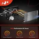 A-Premium A/C Suction Hose Assembly Compatible with Chevrolet & Buick