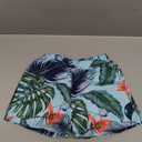 IFFEI Mommy and Me Family Matching Swimsuits Two Piece Bikini Set Ruffles Bathing Suits with Straps Green Little Boys: 9-12 Months