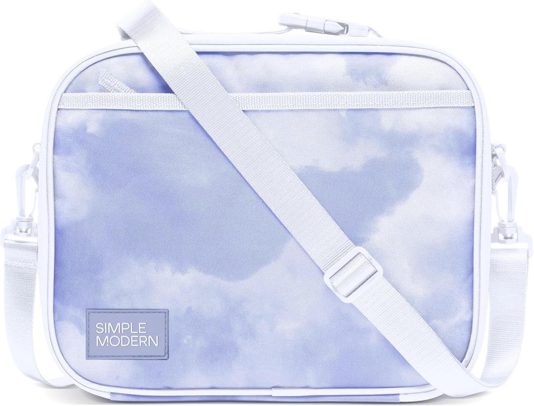 Simple Modern Hadley Lunch Box with Shoulder Strap | Kids & Adults | Insulated Bag with Pockets for Women, Men, Girls, Boys