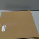 White Lamp Shade, 8''x8''Top 13''x13''Bottom 10'' Height, Square Lampshade Replacement Lamp Shade Natural Linen Hand Crafted for Table Lamps Floor Lamps Pendent Light, Assembly Required