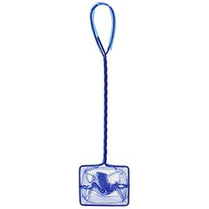 Penn-Plax Quick Net for Fish (4" Net - 10" Handle, Blue)