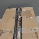 Amazon Basics Ceramic Space Heater, Portable Indoor Heating Solution, With Overheat and Tip-Over Protection, Thermostat, Non-Oscillating, 1500W, 7.52"D x 6.34"W x 9.45"H, Black