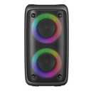 IQ Sound IQ-1944BT 2 x 3-inch Portable Bluetooth Speaker, TWS, LED Lights, 10W Output Power, Multi Connectivity, Karaoke, FM Radio, Rechargeable Batteries -Perfect for Home Entertainment, Seminars