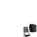 WONHOX Travel Backpack Women,Carry On Backpack Flight Approved 18x14x8 inches Bag Spirit Airlines Personal ltem,College Sports Hiking Rucksack Waterproof Casual Daypack Laptop Blackpack Men,Black