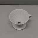 Hario V60 Ceramic Coffee Dripper Pour Over Cone Coffee Maker Size 2, White